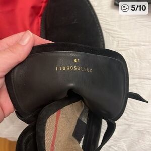 Burberry Black Ankle Boots